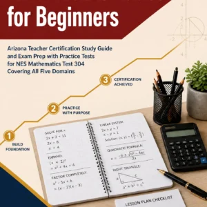 AEPA Mathematics for Beginners — AEPA Mathematics math study guide and practice tests book cover