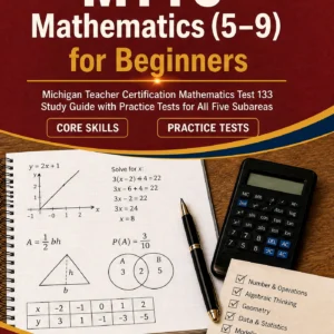 MTTC Mathematics 5-9 for Beginners — MTTC Mathematics 5-9 math study guide and practice tests book cover