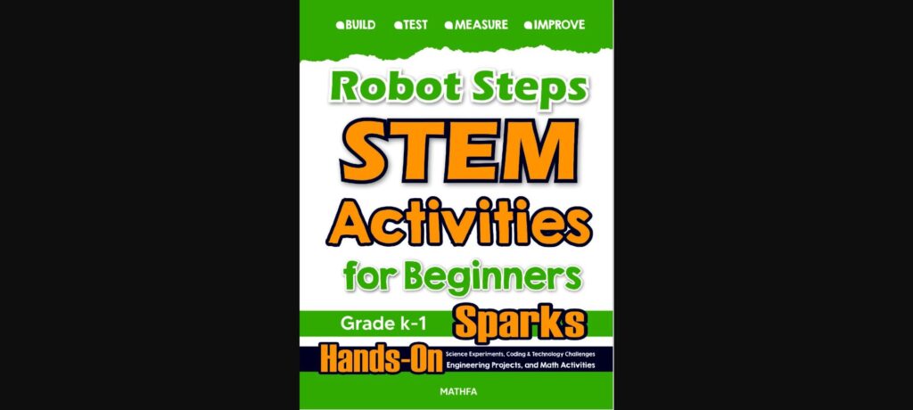 Robot Steps: STEM Activities for Beginners book cover