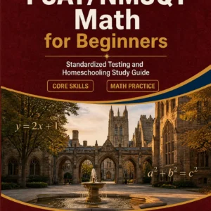 PSAT/NMSQT Math for Beginners — PSAT/NMSQT math study guide and practice tests book cover