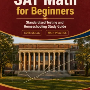 SAT Math for Beginners — digital SAT math study guide and practice tests book cover